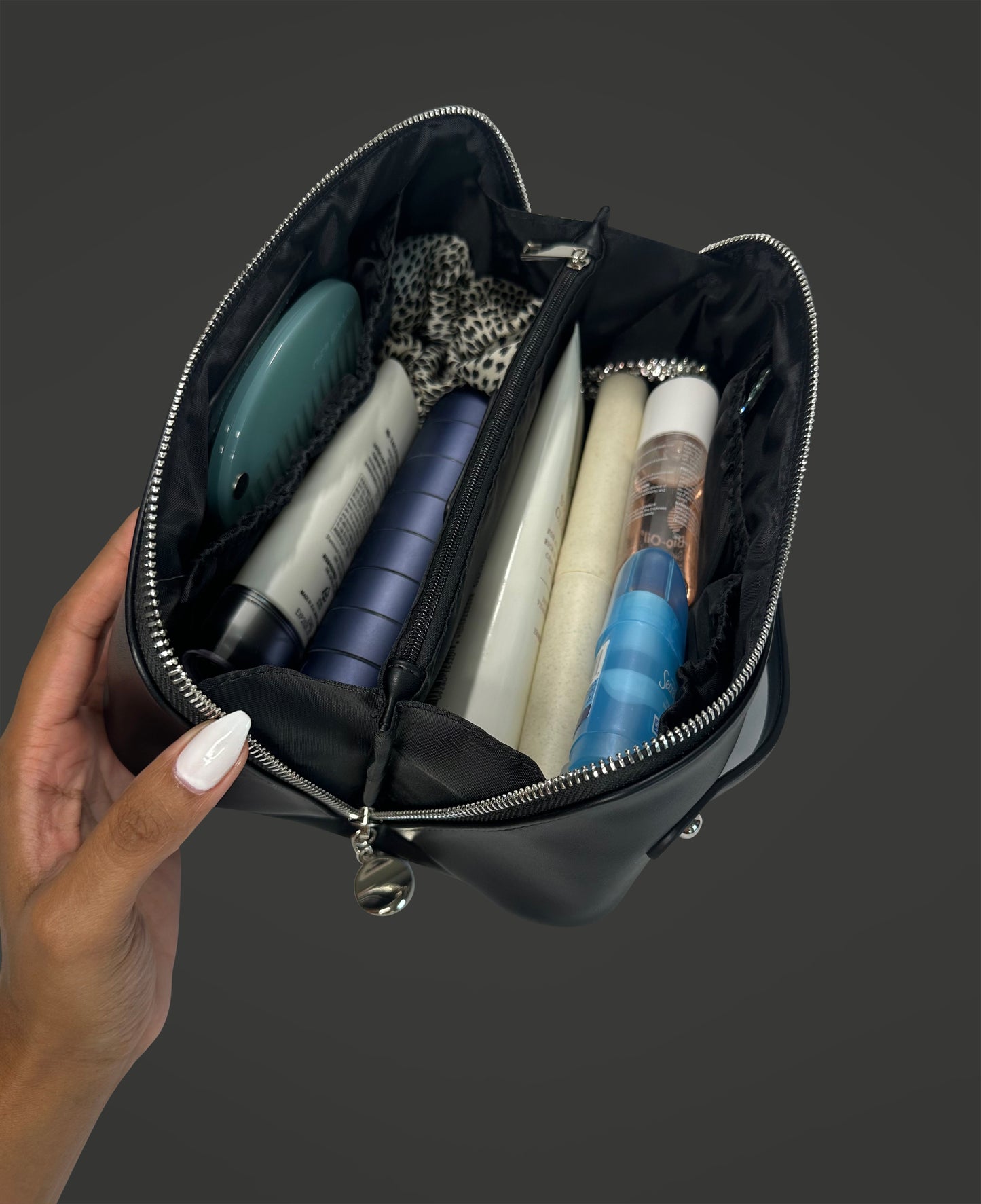 Essential GEM Toiletry Bag - Onyx