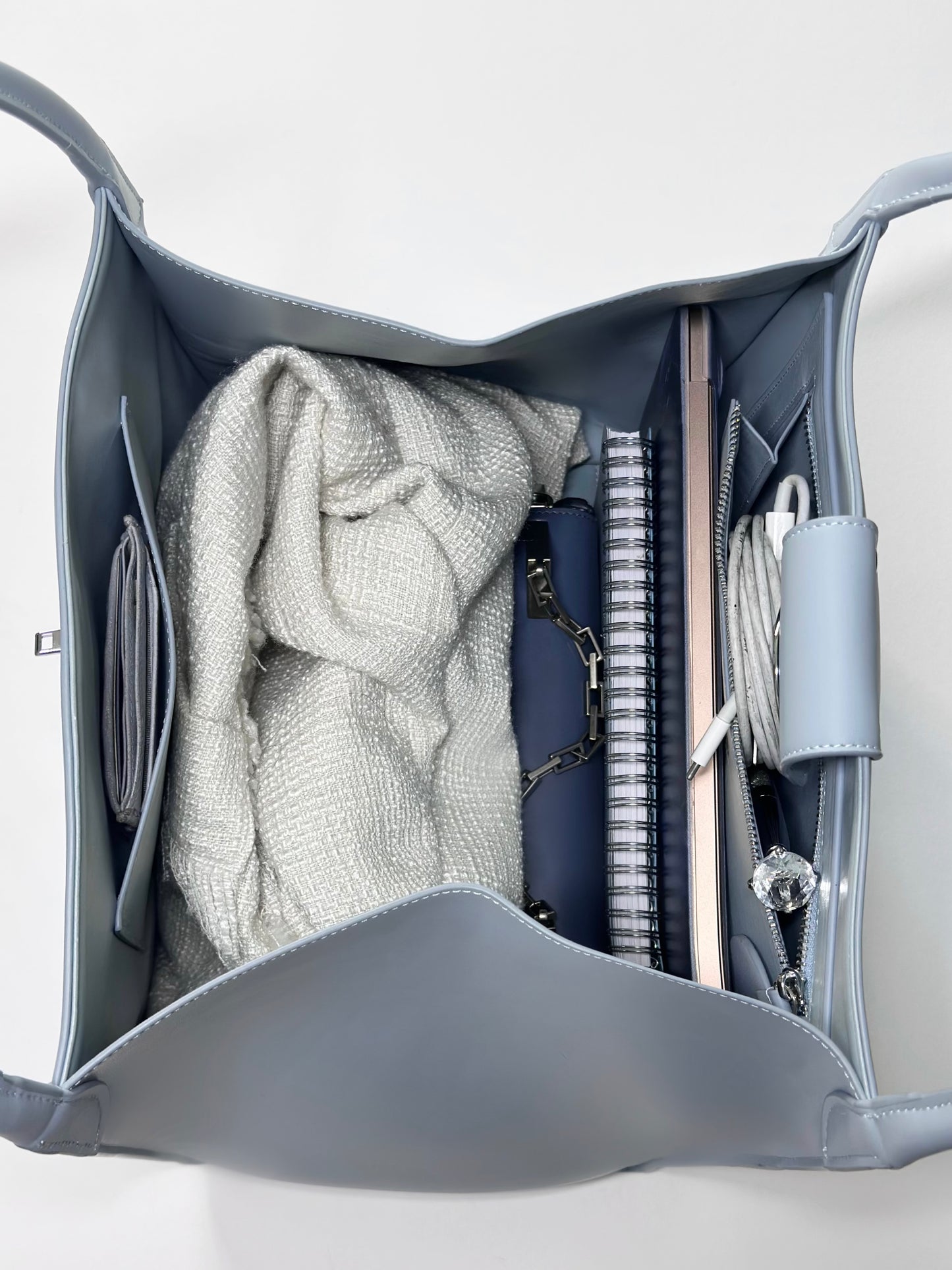 The Carry It All GEM Tote - Angelite