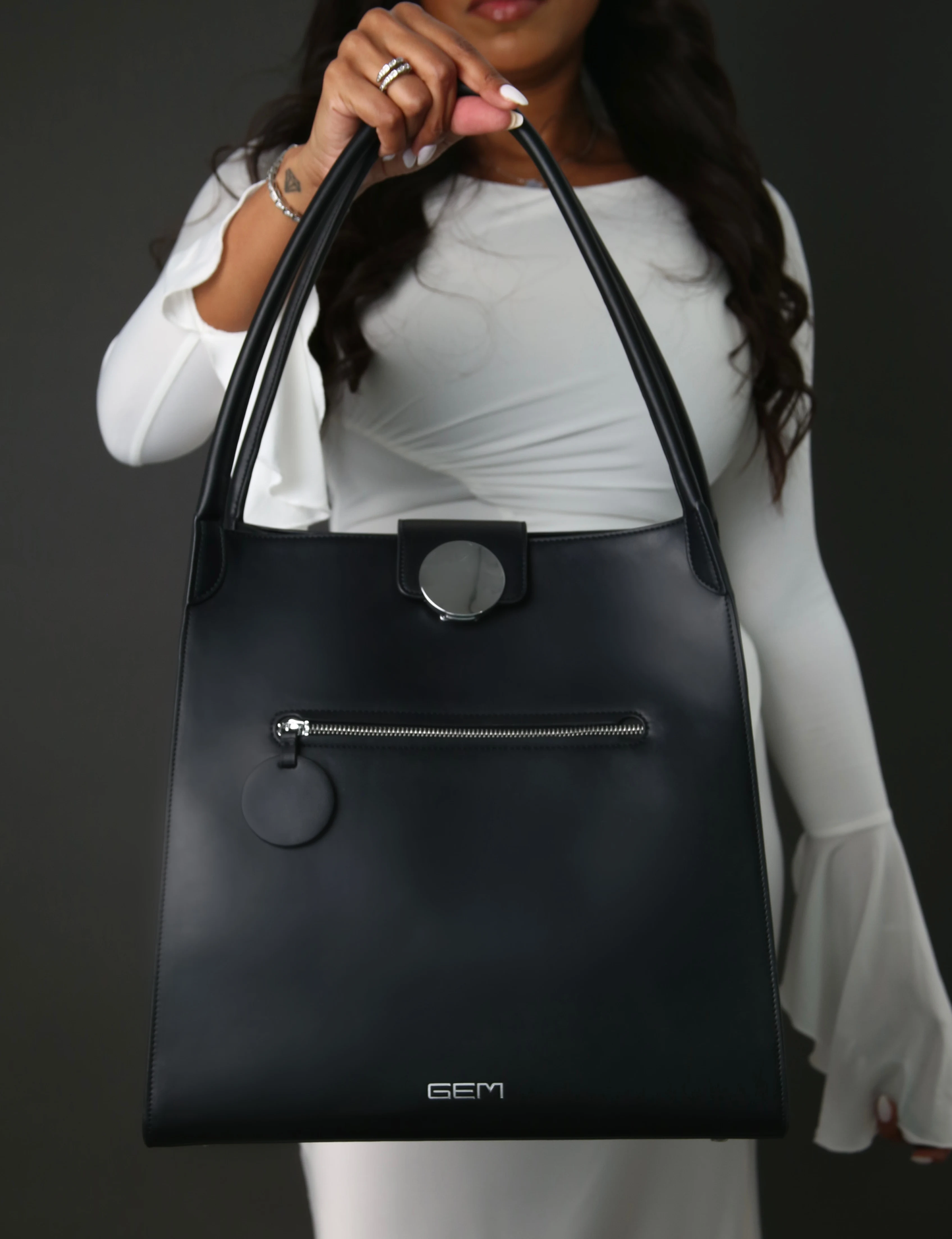 The Carry It All GEM Tote - Onyx