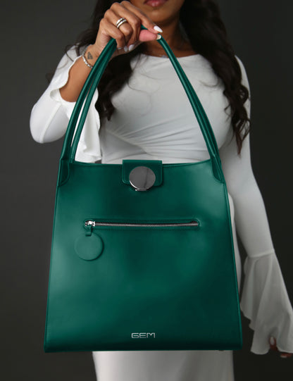 The Carry It All GEM Tote -  Jade