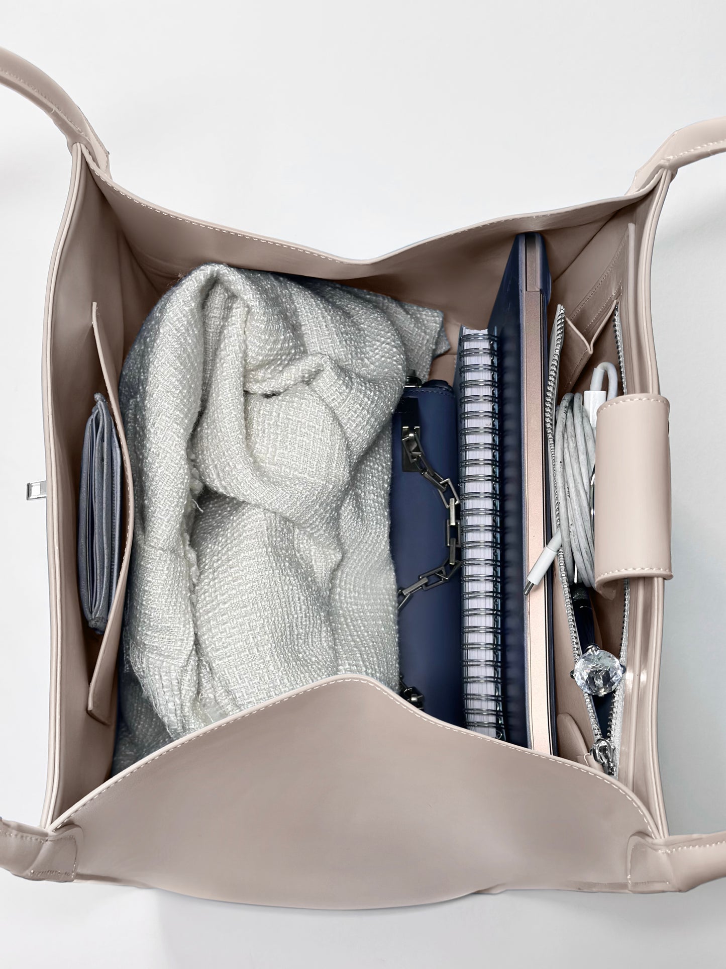 The Carry It All GEM Tote - Smoky Quartz