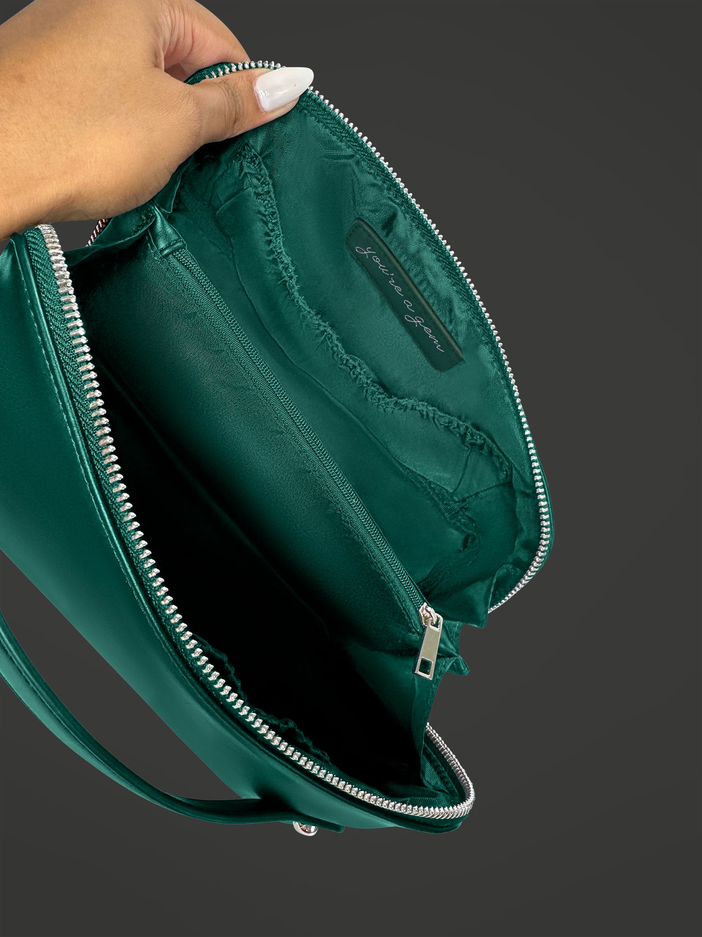 Essential GEM Toiletry Bag - Jade