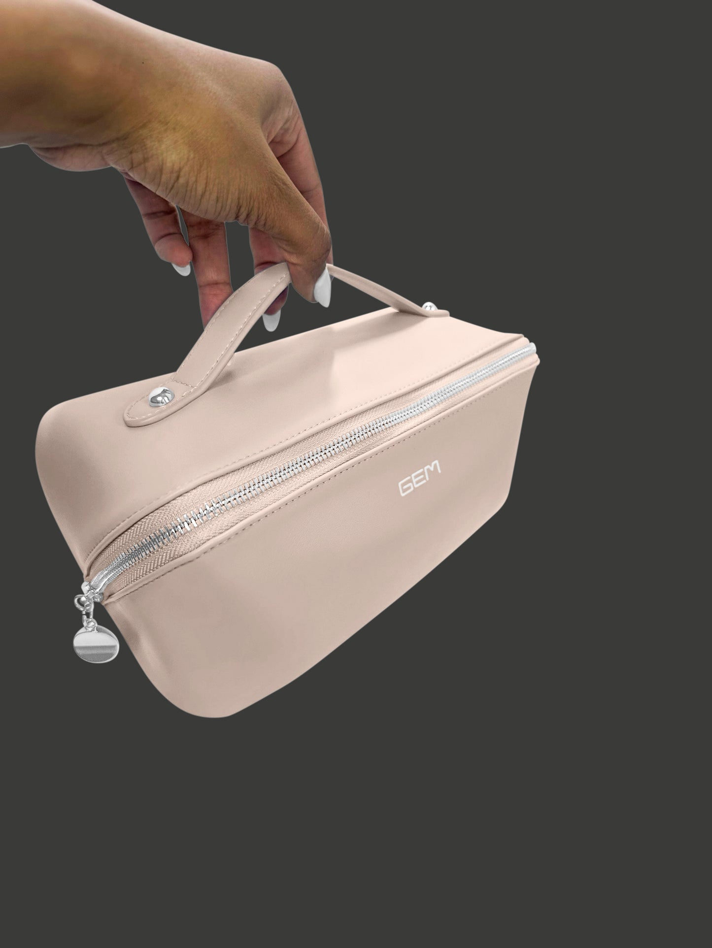 Essential GEM Toiletry Bag - Smoky Quartz