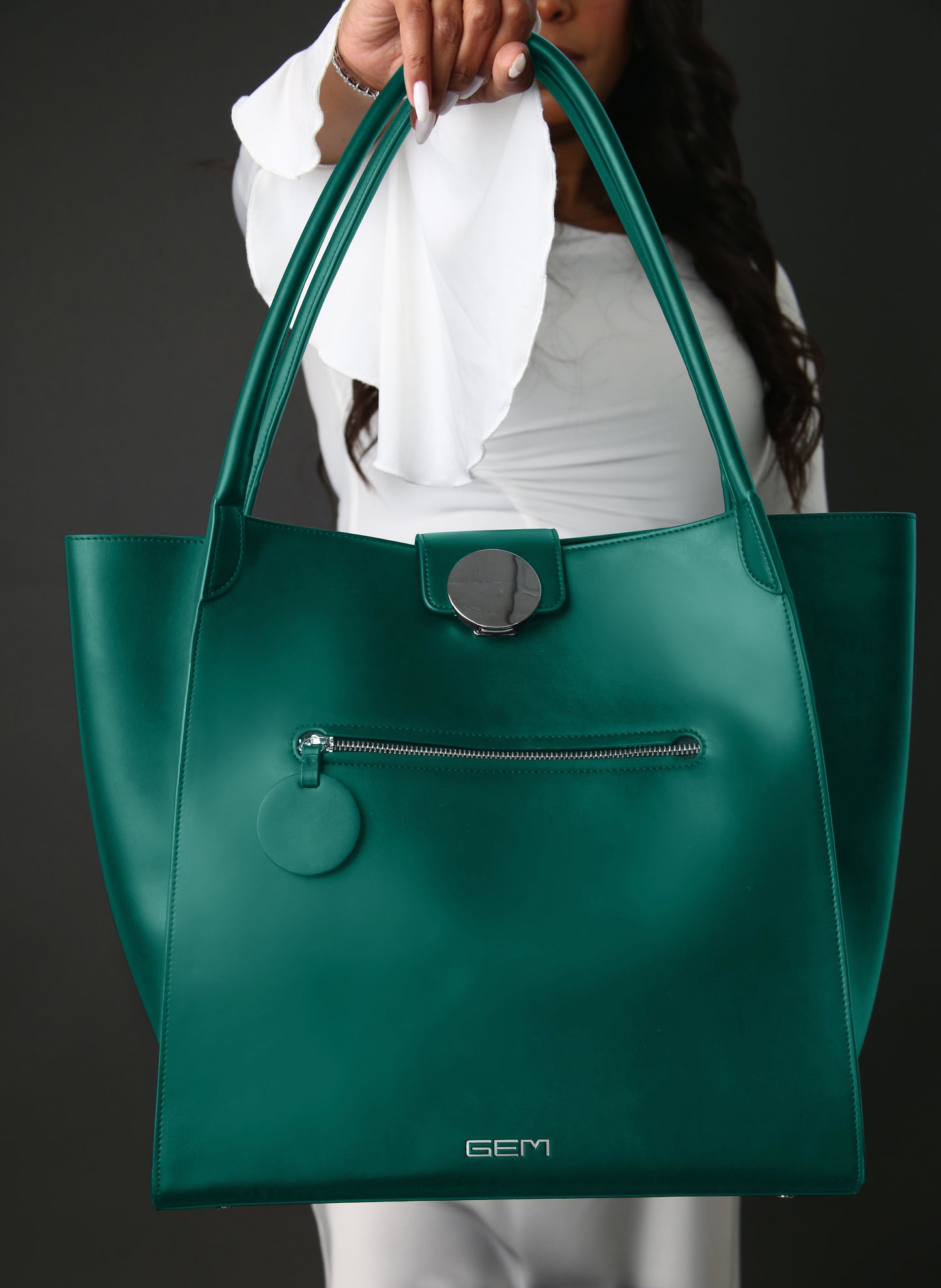 The Carry It All GEM Tote -  Jade