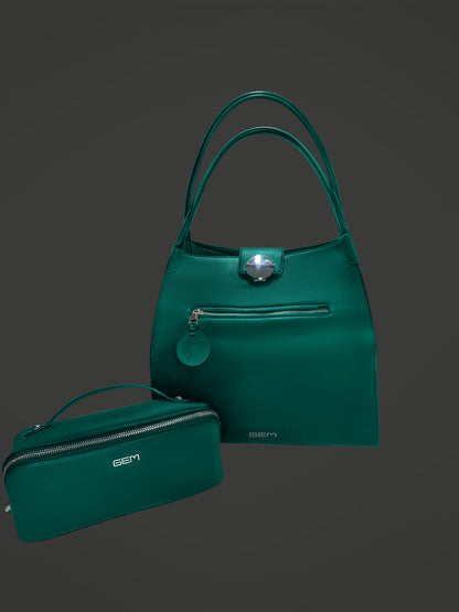 Essential GEM Toiletry Bag - Jade