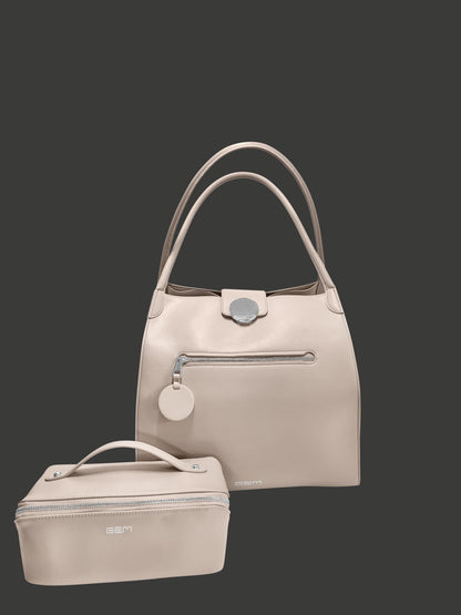 The Carry It All GEM Tote - Smoky Quartz